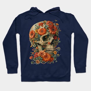 Blooming Skull Hoodie